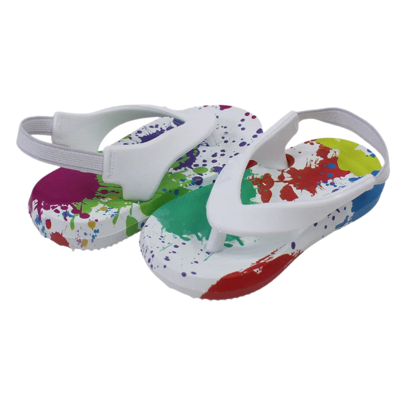 Unisex Baby Rubber Slippers – Multicolor