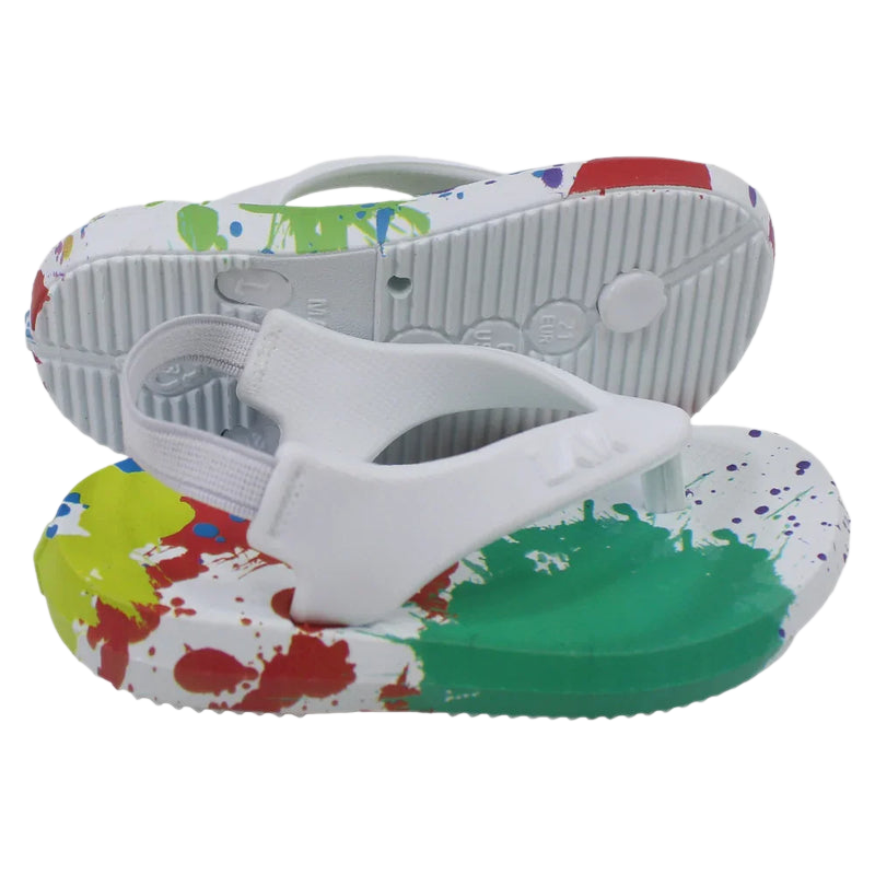 Unisex Baby Rubber Slippers – Multicolor
