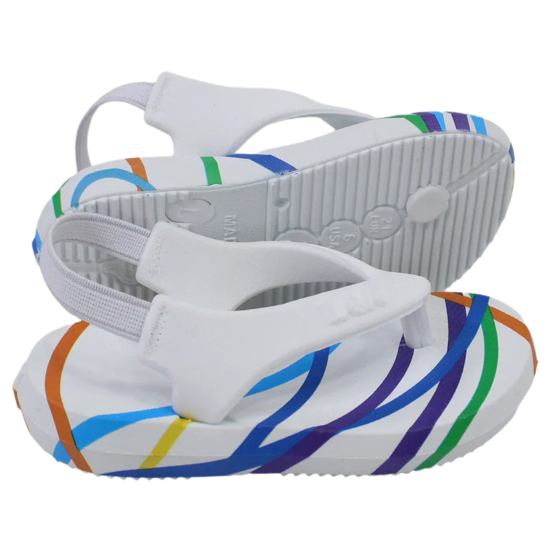 Unisex Baby Rubber Slippers – Multicolor