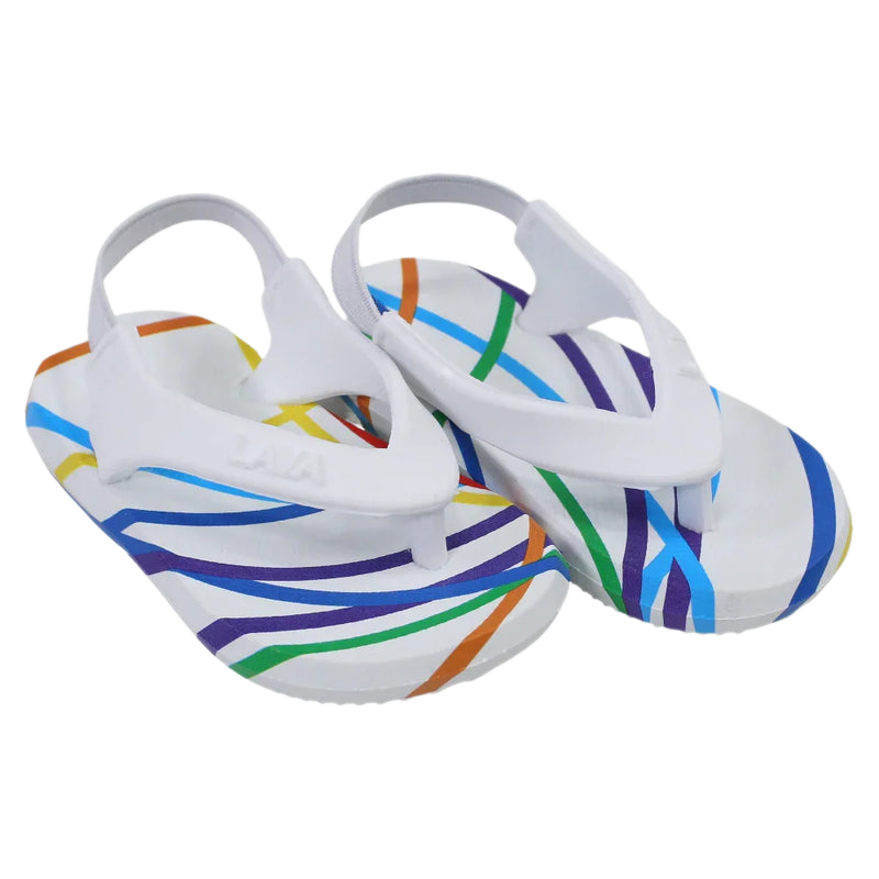 Unisex Baby Rubber Slippers – Multicolor