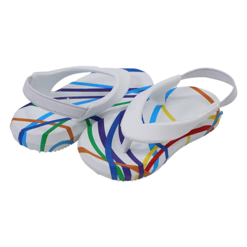 Unisex Baby Rubber Slippers – Multicolor