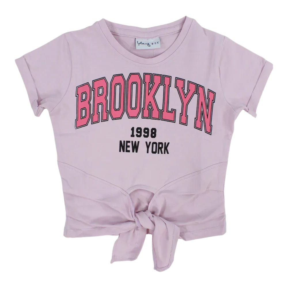 Girls Cotton Printed T-Shirt