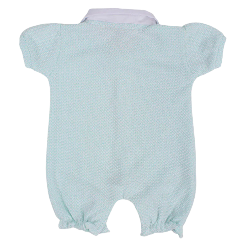 Baby Girls Cotton Romper - Pastel Colors