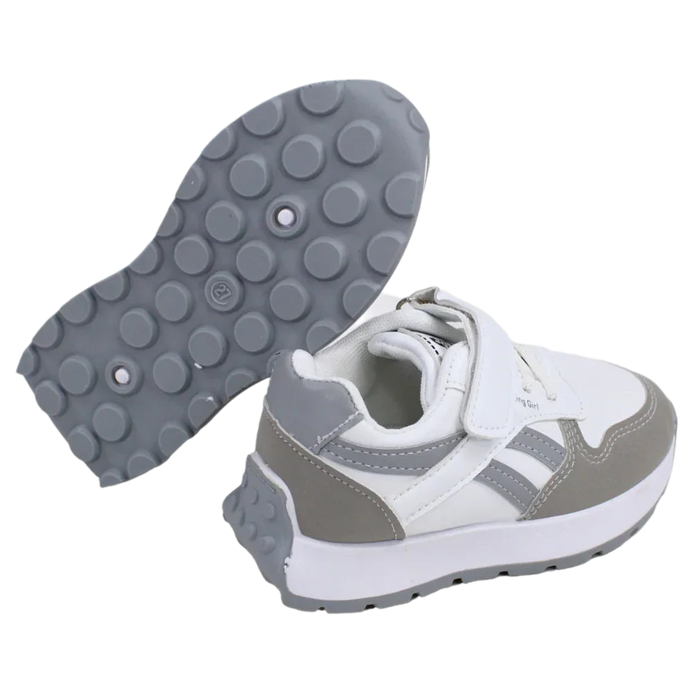 Boys Leather Sneakers - Multicolor