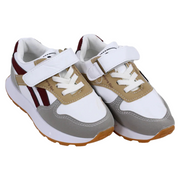 Boys Leather Sneakers - Multicolor