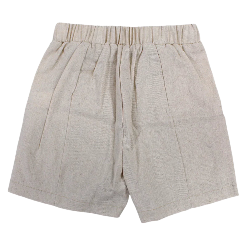 Girls Linen Shorts – Bow Details