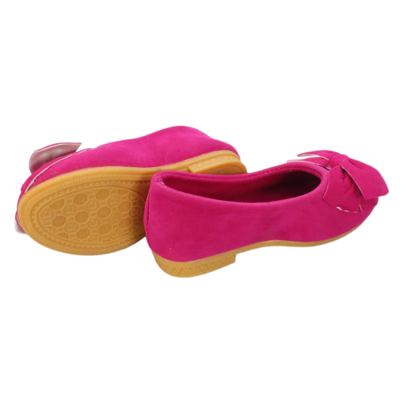 Fuchsia Ballerina with a Bow