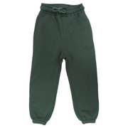 Boys Cotton Sweatpants - Dark Green