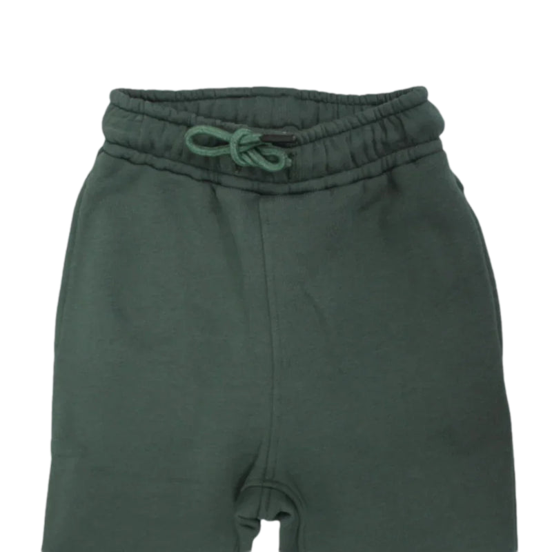 Boys Cotton Sweatpants - Dark Green