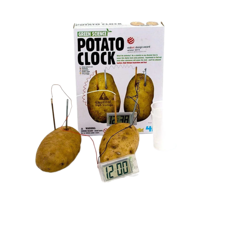 ساعة البطاطا من 4M مختبرات هندسة كيمياء العلوم الخضراء