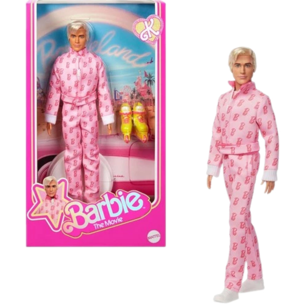 Mattel Ken Doll – Pink Jumpsuit with “B” Design - Toys