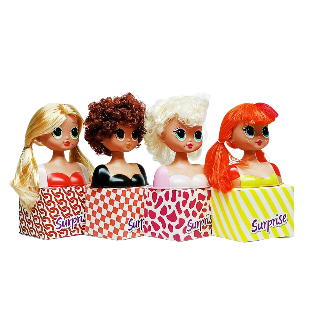 LOL Surprise Doll Heads - 4 Pcs - Toys - OKO