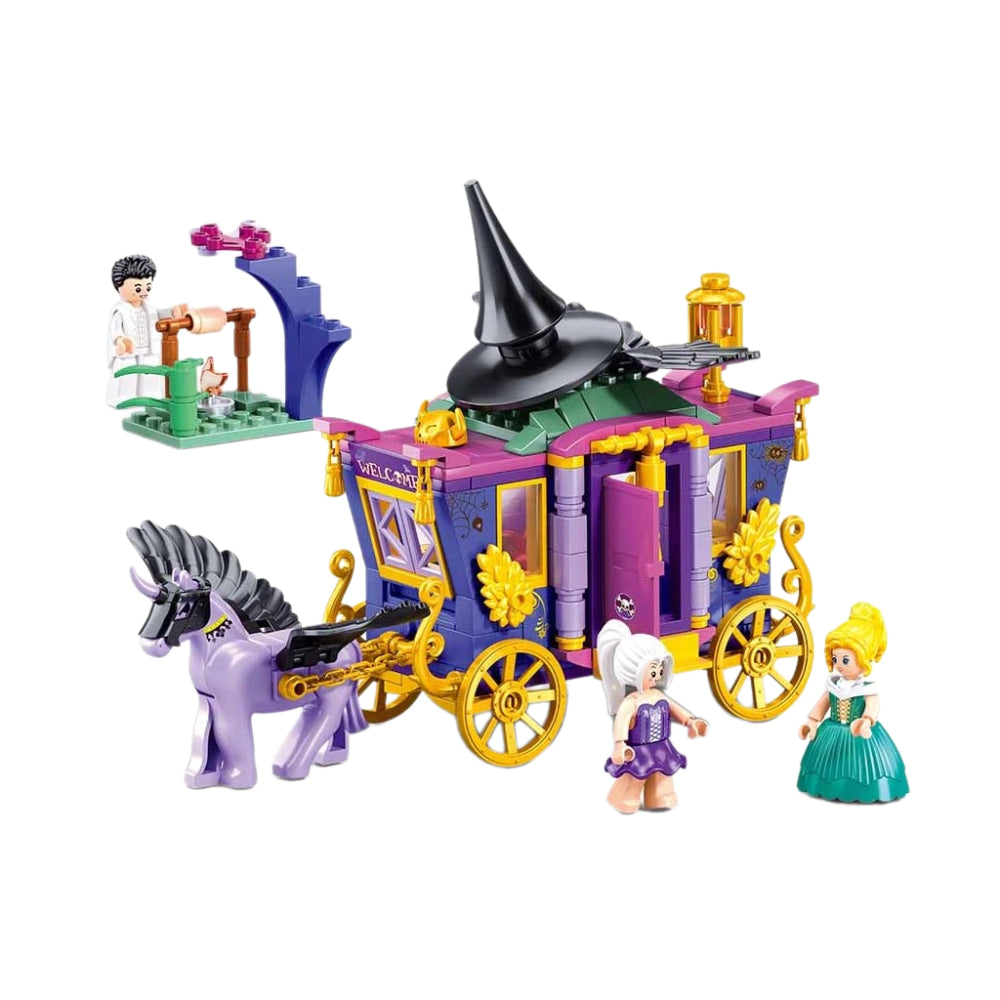Sluban Girls Dream Magical Carriage Blocks Set - 287Pcs