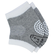 Grey Baby Knee Pads For Crawling