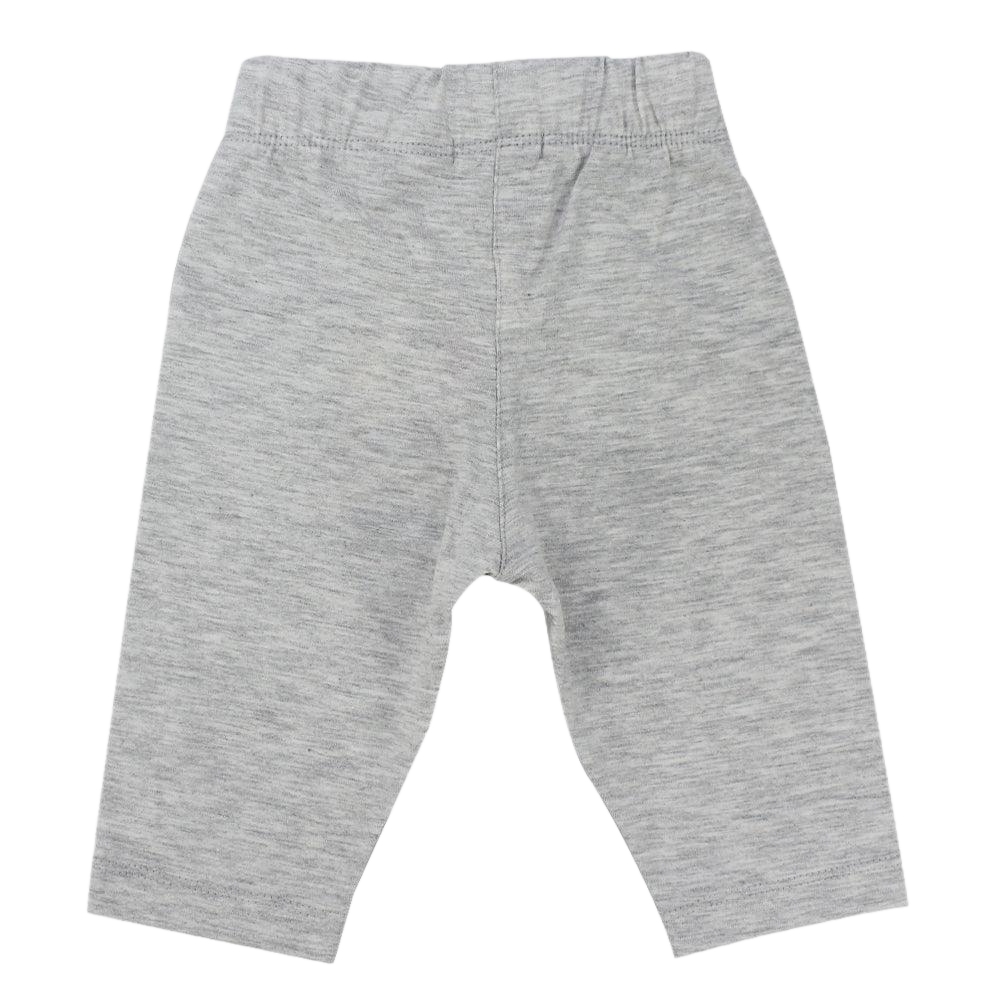 Grey Pantacourt Leggings