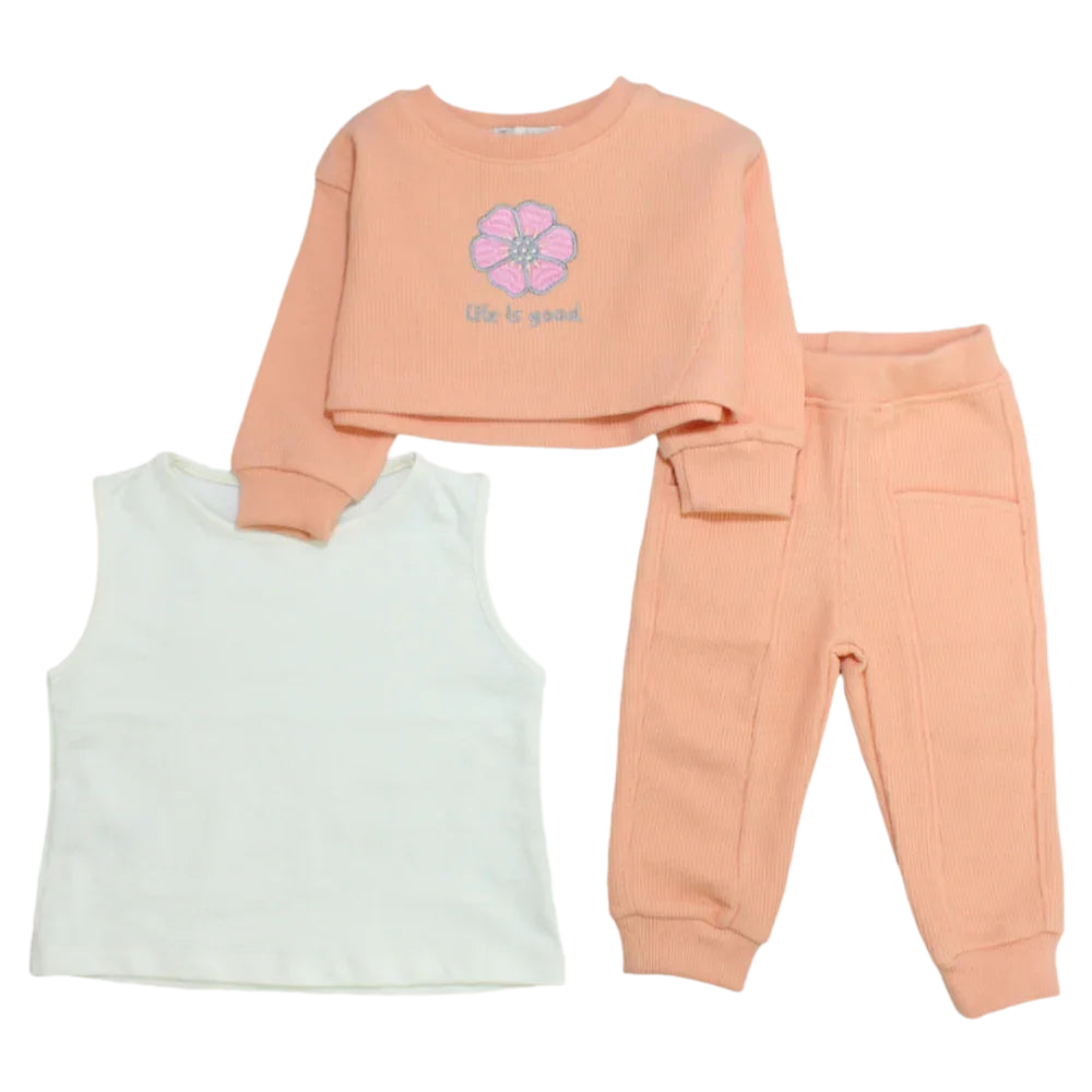 "Life Is Good" 2-Piece Outfit Set