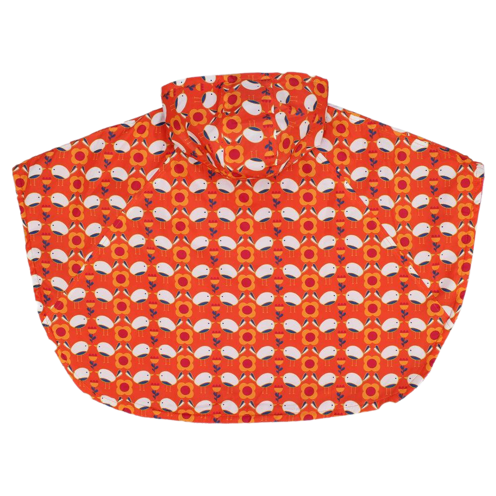 Orange Poncho Towel