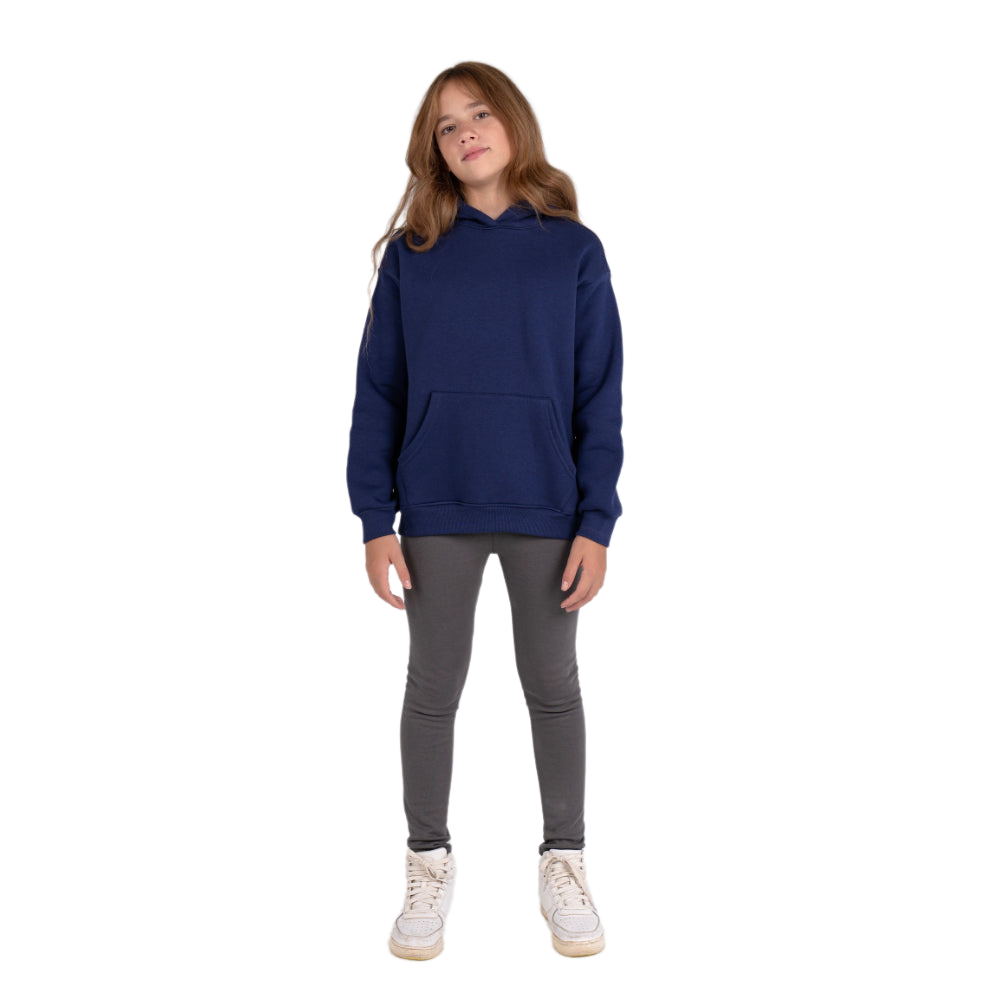 Girls Soft & Stretchy Everyday Leggings – Dark Grey
