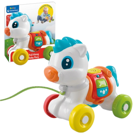 Clementoni Pull Along Baby Pony