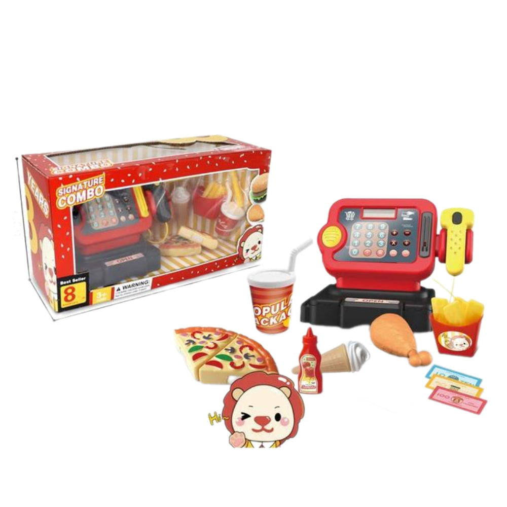 Signature Combo Toy Cash Register – 41 Pcs