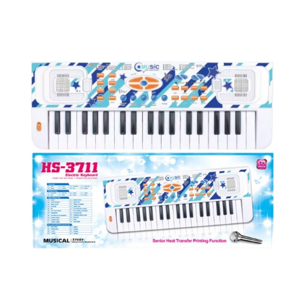 Electronic Keyboard with Microphone