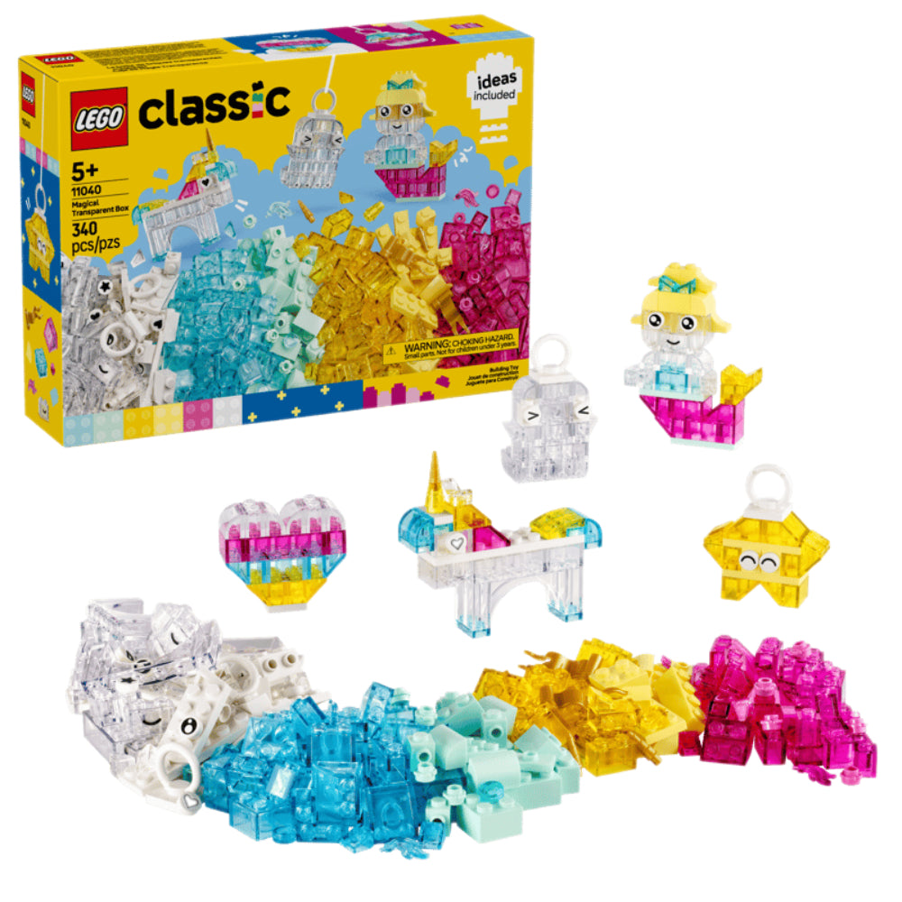 Lego Classic Magical Transparent Box Building Set - Toys