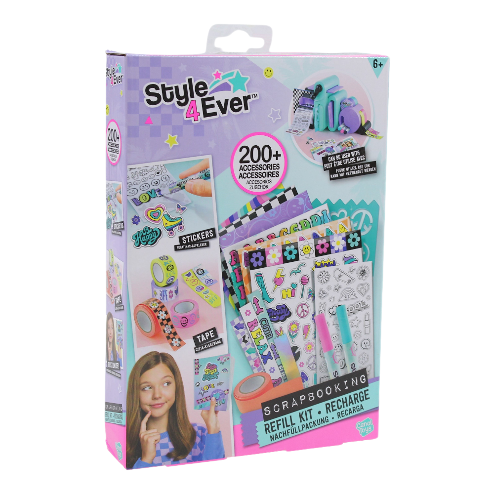 Style 4 Ever Scrapbooking Refill Kit & Recharge - Toys