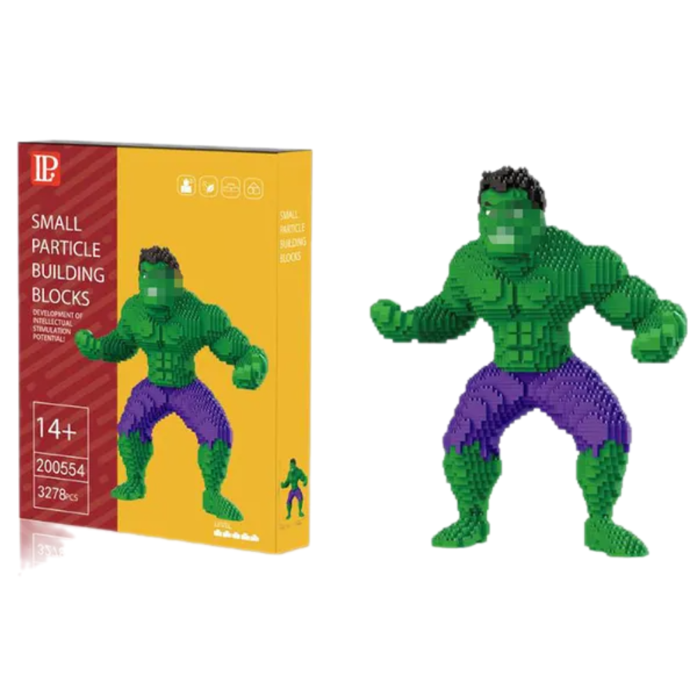 Lehuipin Avengers Hulk Building Block Set – 3279Pcs - Toys
