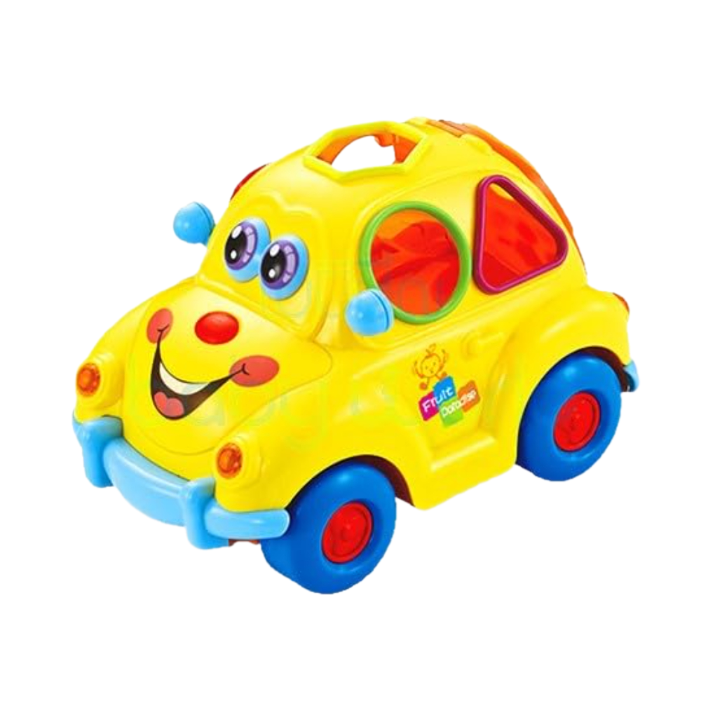 Hola Super Fun Fruit Car Toy (Light & Music) - Toys