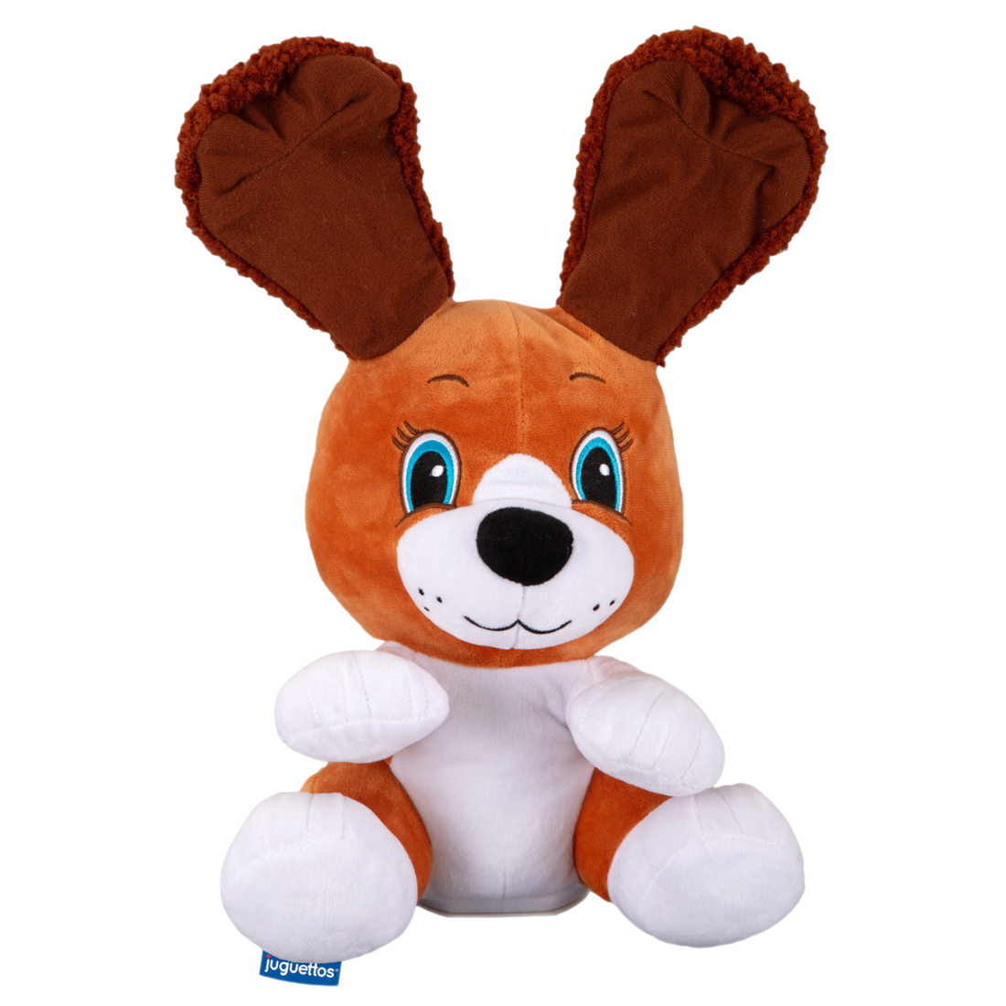 Peek A Boo Animals Plush – Brown Dog - Toys - OKO
