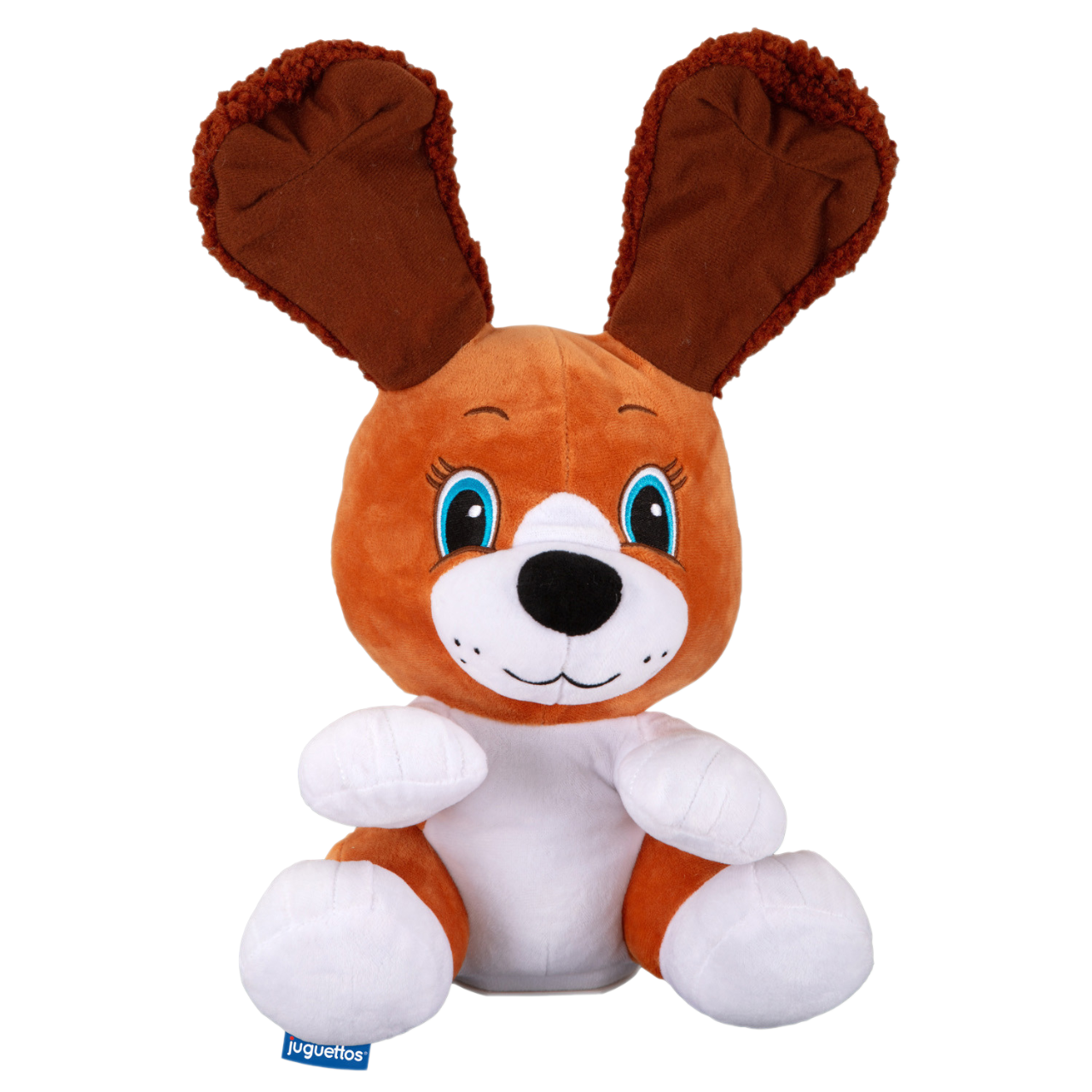 Peek A Boo Animals Plush – Brown Dog