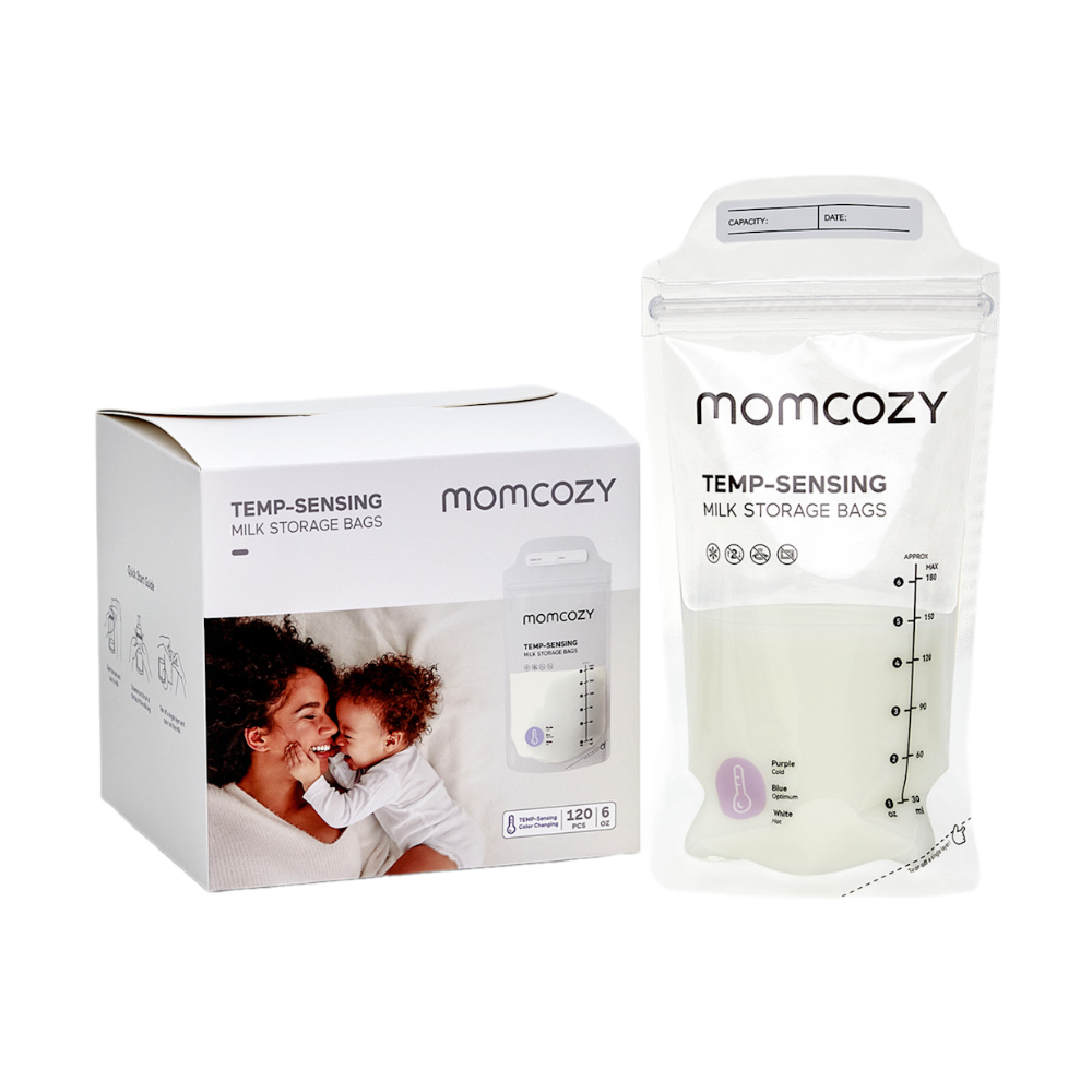 Momcozy Breastmilk Bag 50 Pcs - Baby Essentials