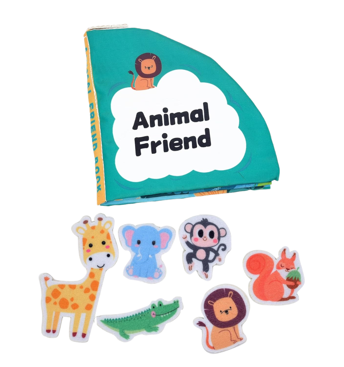 Baby Toys Animal Friend Soft Activity Book