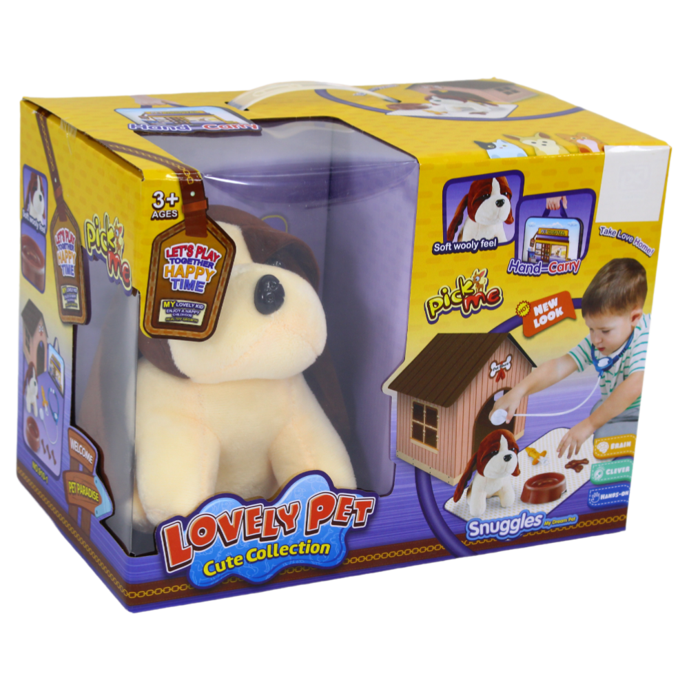 "Lovely Pet Cute Collection" Plush Toy Set