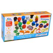 Kid's Dough Crazy Cutter Fun Set – (9 Pcs & 24 Molds & Shapes)