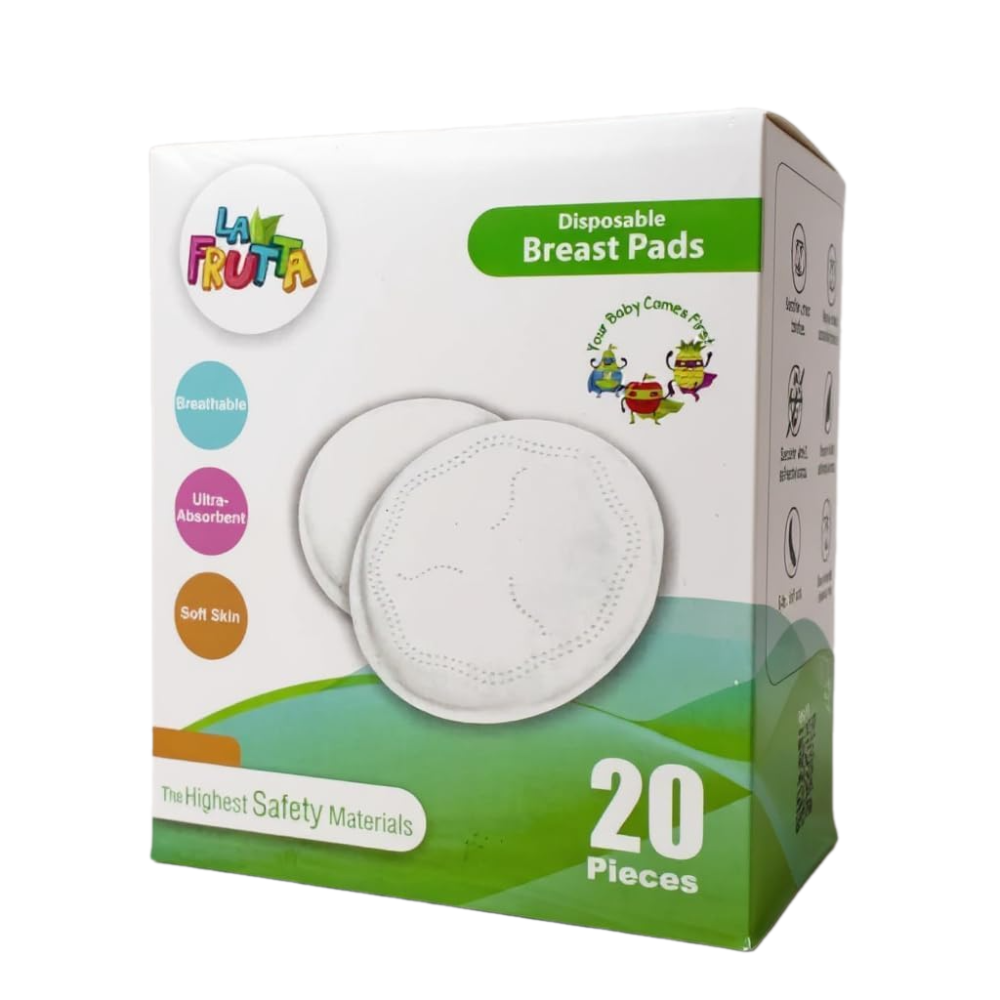 La Frutta Disposable Breast Pads – 20Pcs - Baby Essentials