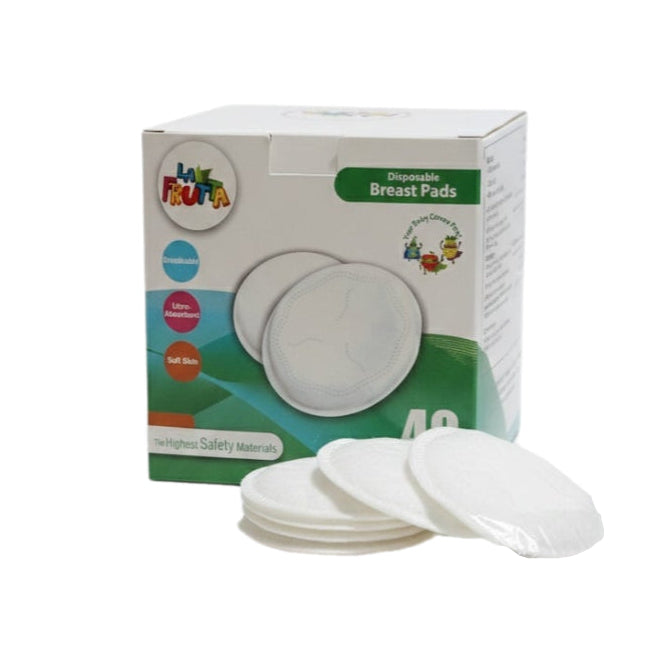 La Frutta Disposable Breast Pads – 40Pcs - Baby Essentials