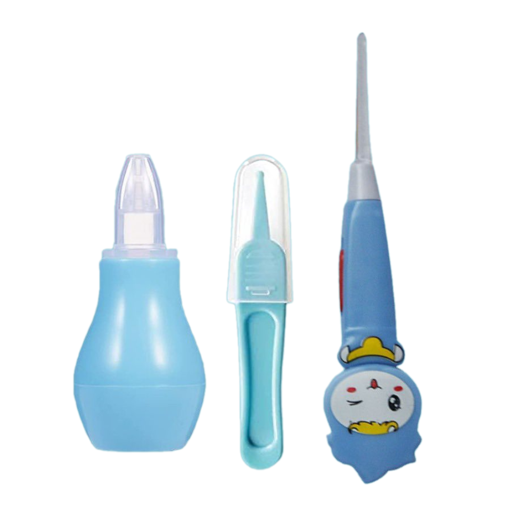 La Frutta Nose & Ear Care Set – Baby Blue - Baby Essentials