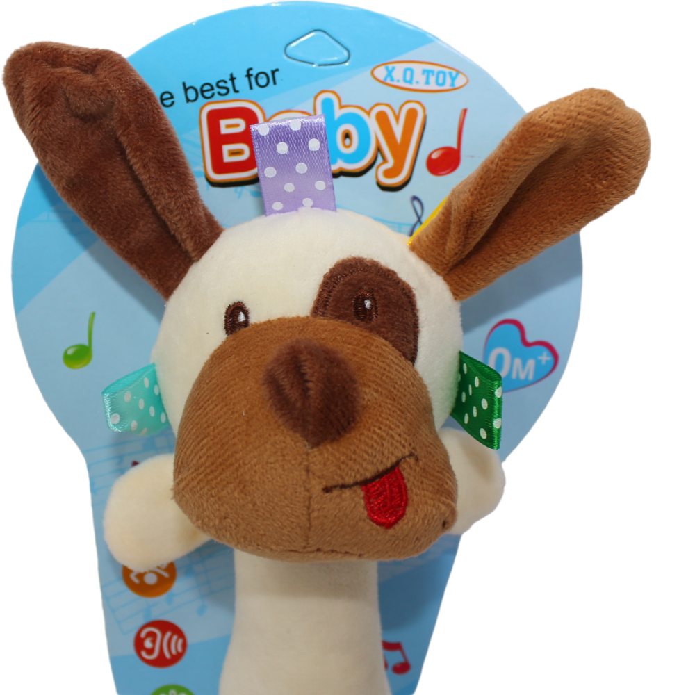 Soft Shake Rattle Toy for Babies – Gentle & Engaging Sensory Play