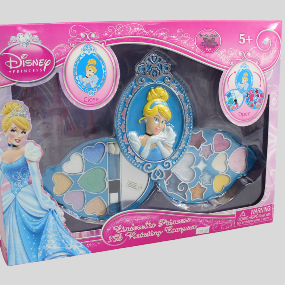 Snow White Princess 3D Rotating Compact - Ourkids - OKO