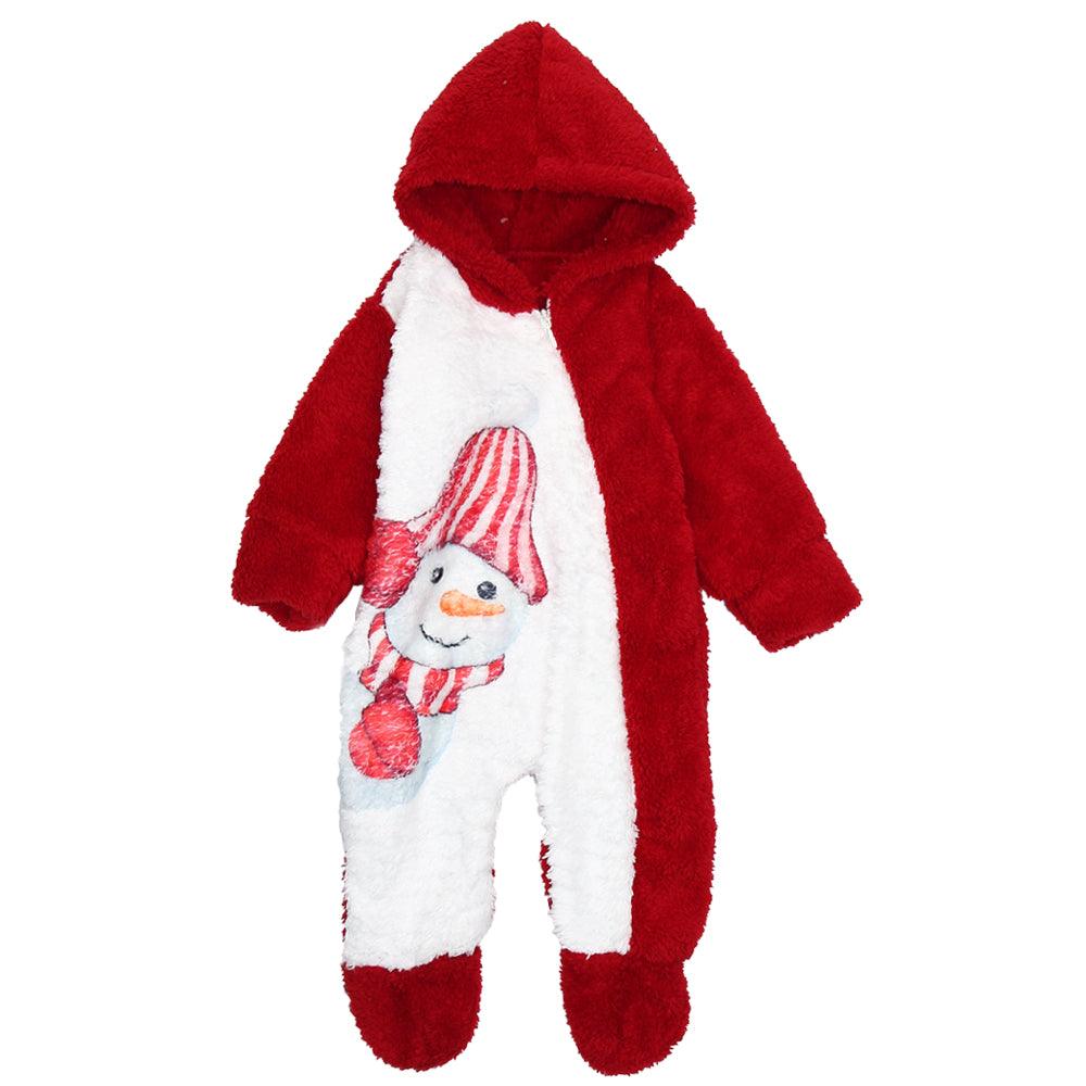 Snowman Baby Footie - Ourkids - Berceau