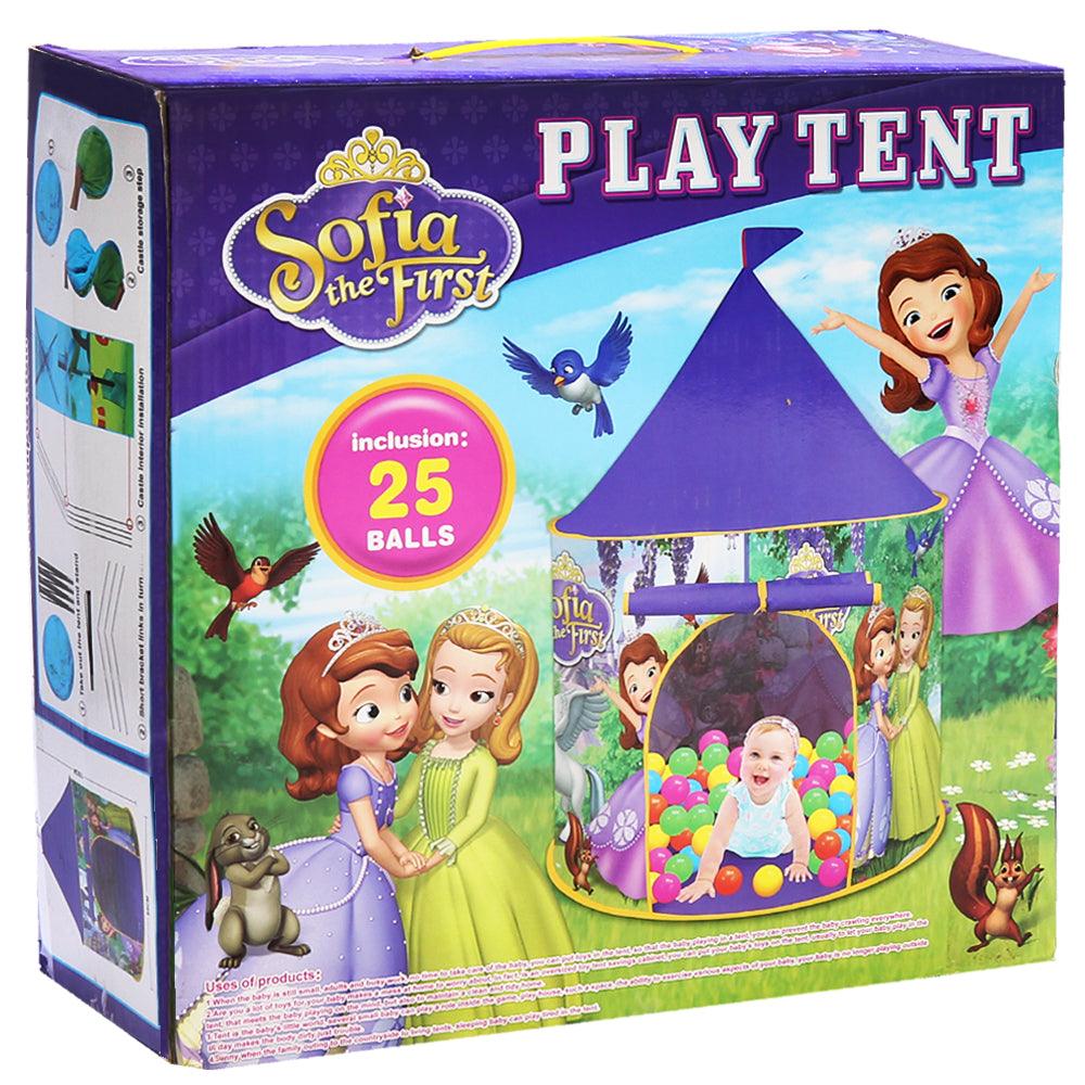 Sofia The First Tent With 25 Balls - Ourkids - HUN