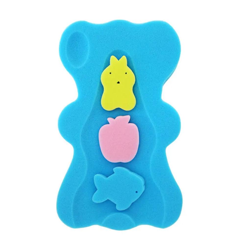 Soft Sponge Bath Cushion Body Support Newborn Safety Home Baby Care Shower Holder Seat Anti Slip (Assorted Colors) - Ourkids - OKO