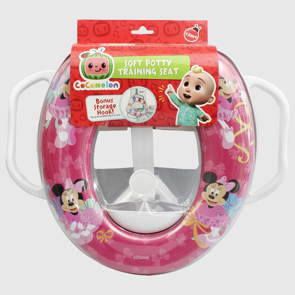 Soft Toilet Seat With Handles (Minnie Mouse) - Ourkids - OKO