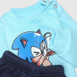 Sonic Long-Sleeved Fleeced Pajama - Ourkids - JOKY