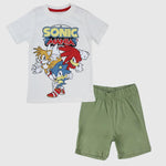 Sonic Mania Short-Sleeved Pajama - Ourkids - Rosso