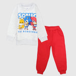 Sonic The Hedgehog Long-Sleeved Fleeced Pajama - Ourkids - JOKY