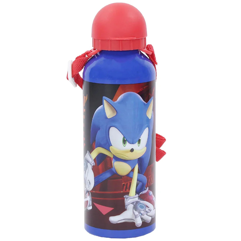 Buy Sonic the Hedgehog Metal Water Bottle With Straps 500 ML by Middle
