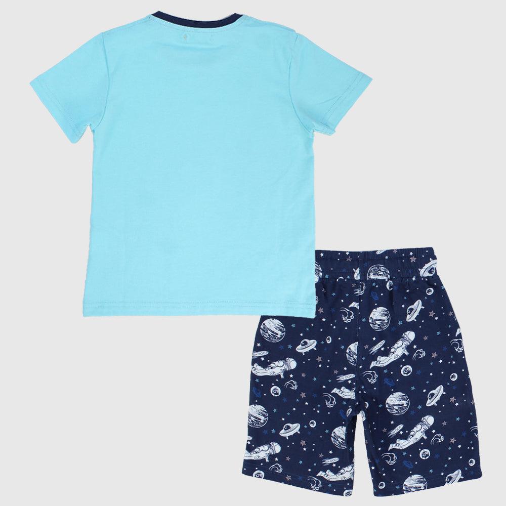 Space Astronaut Short-Sleeved Pajama - Ourkids - Ourkids