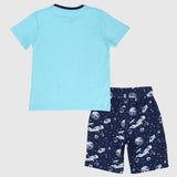 Space Astronaut Short-Sleeved Pajama - Ourkids - Ourkids